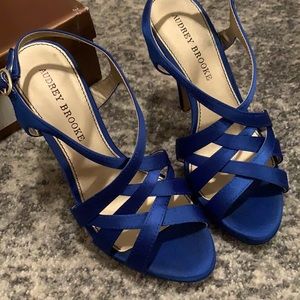 Audrey Brooke Dorian Cobalt Heels